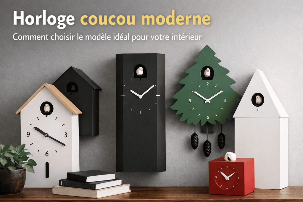 horloge coucou moderne