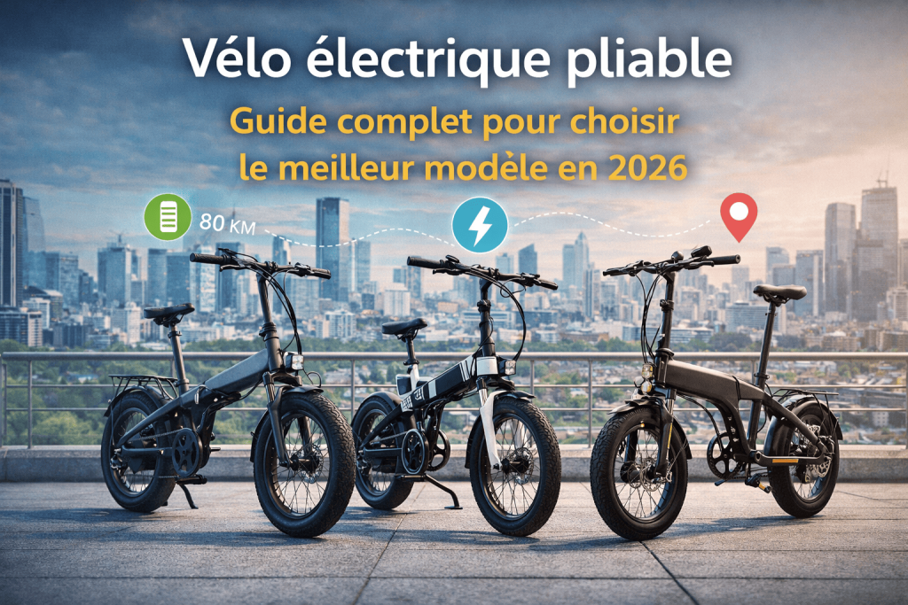 vélo électrique pliable